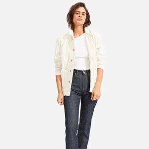 Everlane Ecru Denim Chore Jacket